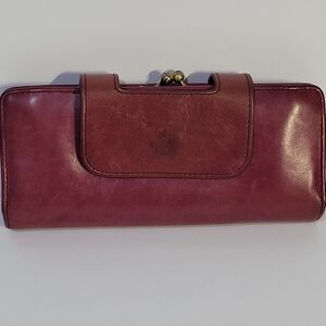 Hobo International Nancy Burgundy Wallet/ Clutch